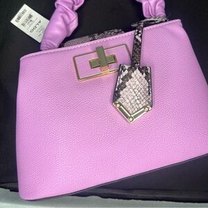 Aldo Snakie Top Handle Bag- Lilac